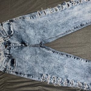 Denim pants, Cut out Jeans, very good condition